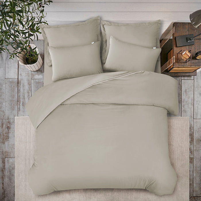 Duvet Cover Set in Beige