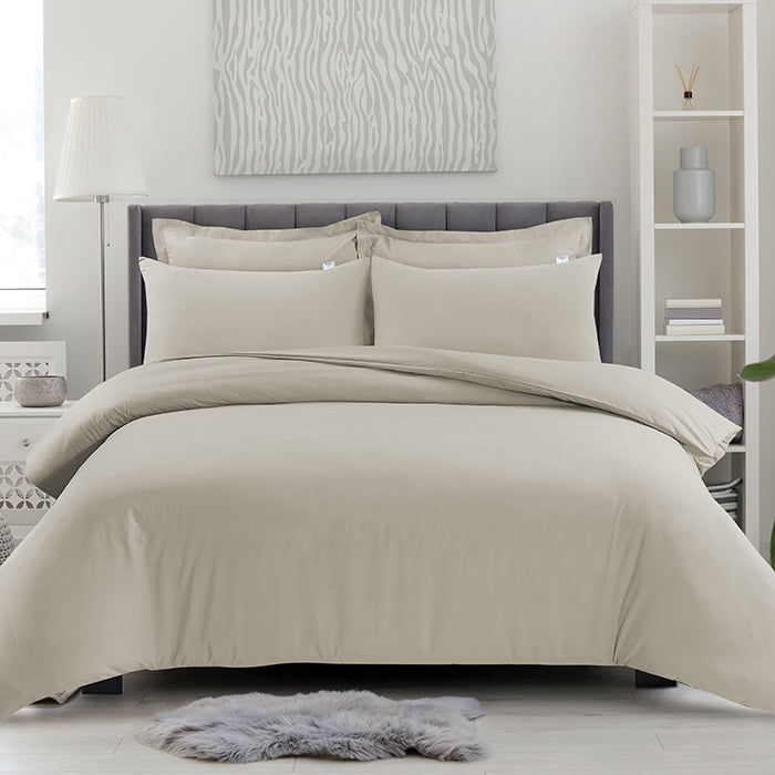 Complete Bed Set in Beige