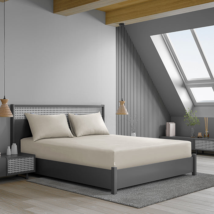 Fitted Sheet in Beige