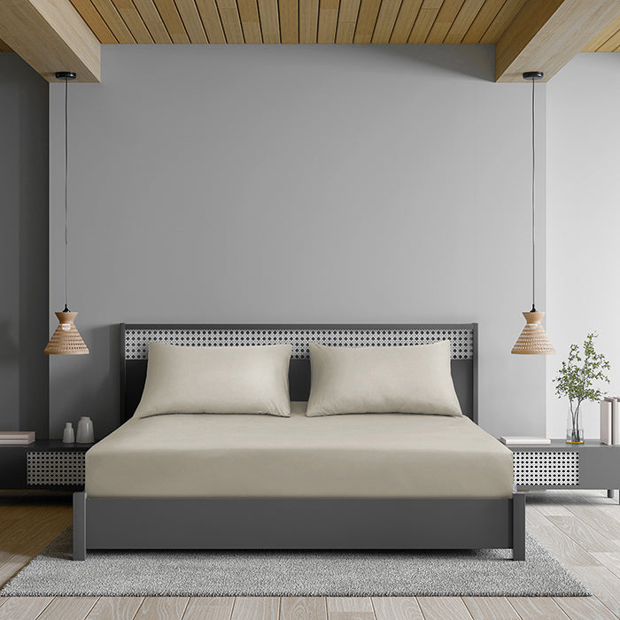 Fitted Sheet in Beige