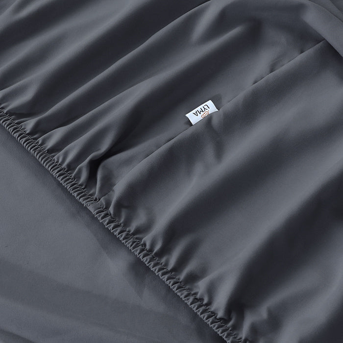 Fitted Sheet in Dark Grey