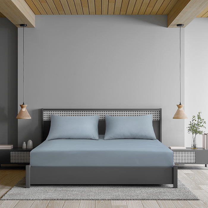 Fitted Sheet in Light Grey