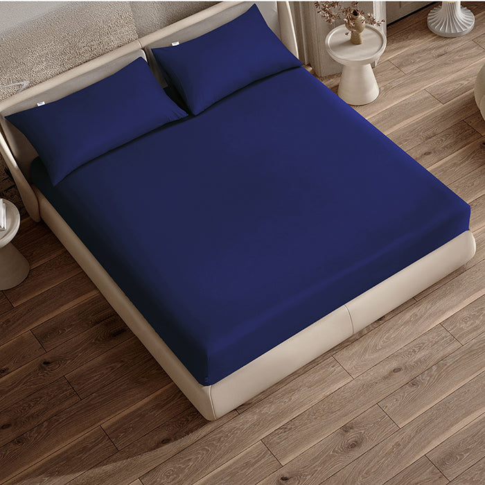 Fitted Sheet in Navy