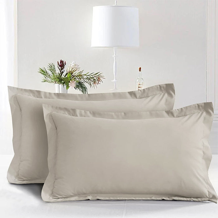 Pillowcase in Beige Oxford