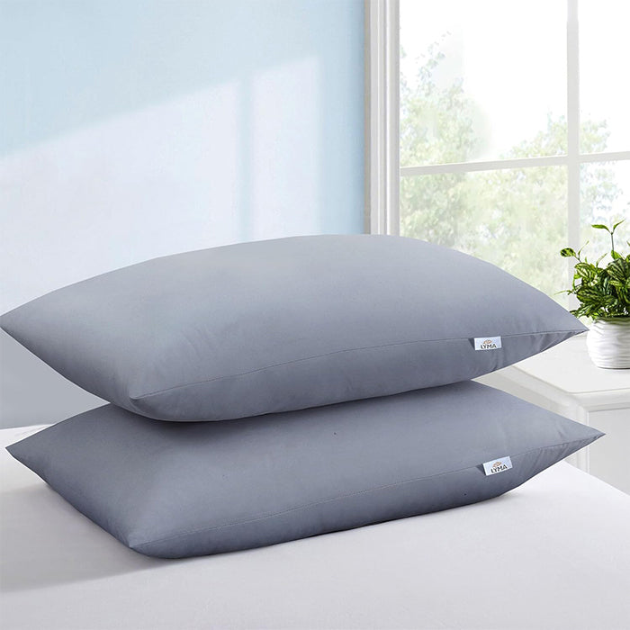 Pillowcase in Light Grey Housewife
