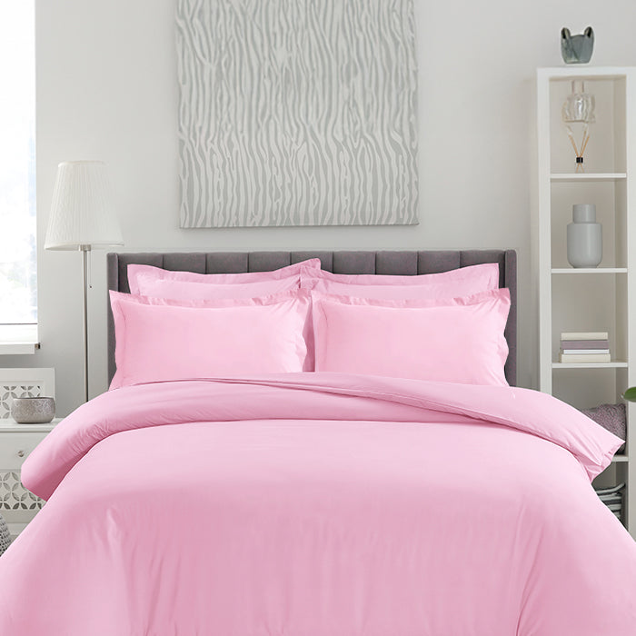Pillowcase in Light Pink Oxford