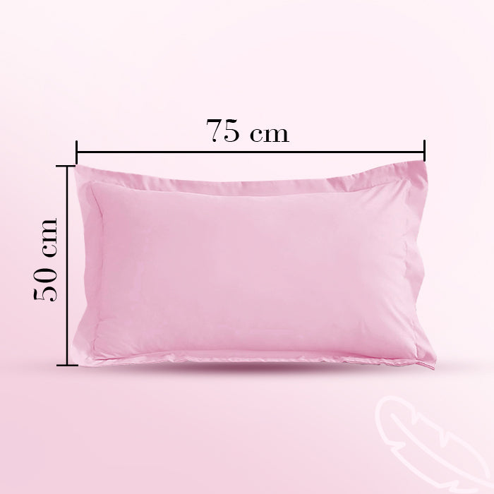 Pillowcase in Light Pink Oxford