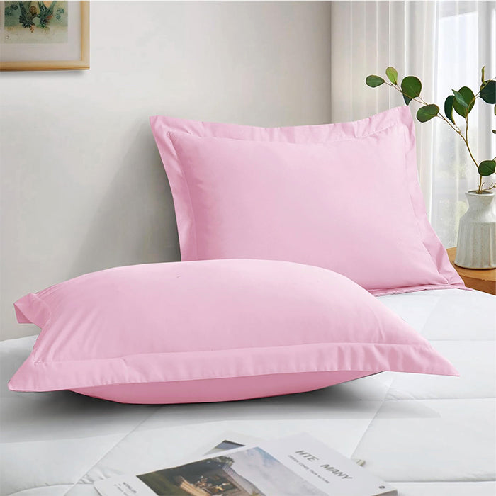 Pillowcase in Light Pink Oxford
