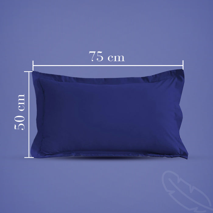 Pillowcase in Navy Oxford