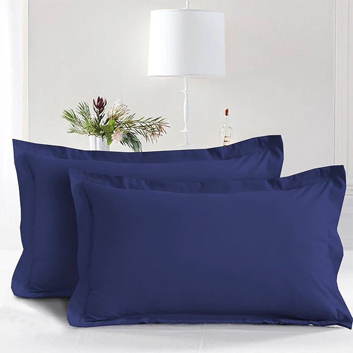 Pillowcase in Navy Oxford