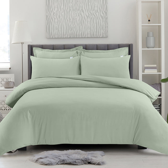 Complete Bed Set in Sage Green
