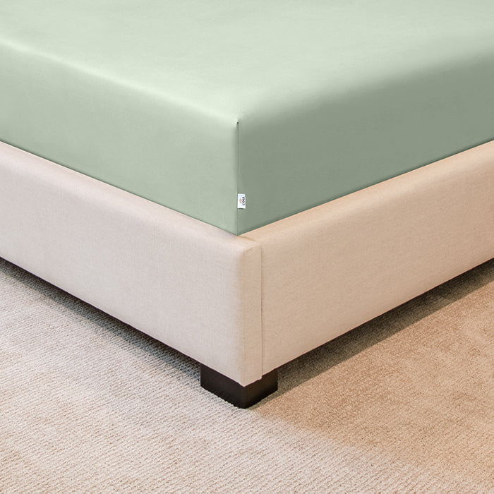 Fitted Sheet in Sage Green