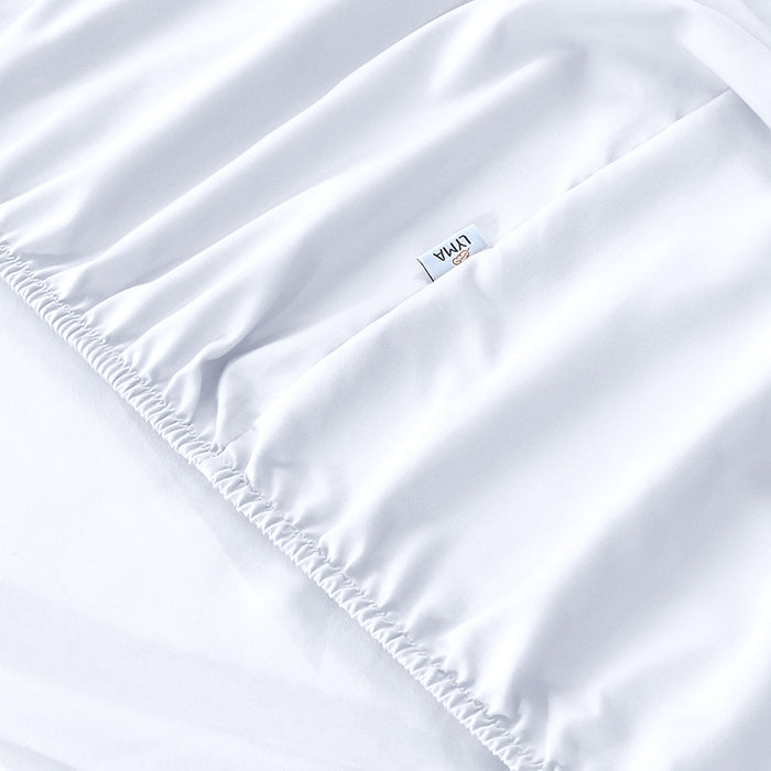 Fitted Sheet in White