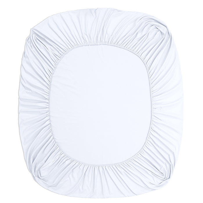 Fitted Sheet in White