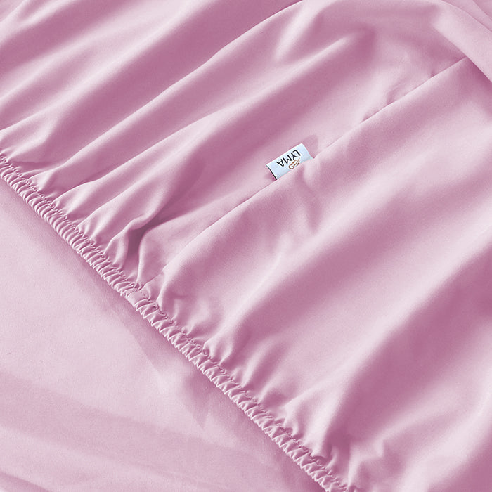 Fitted Sheet in Light Pink