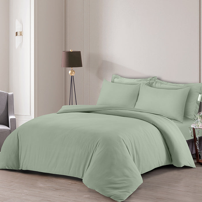 Complete Bed Set in Sage Green