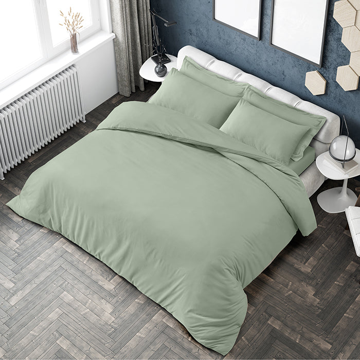 Duvet Cover Set in Sage Green