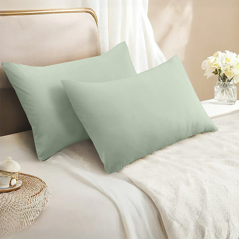 Pillowcase in Sage Green Housewife