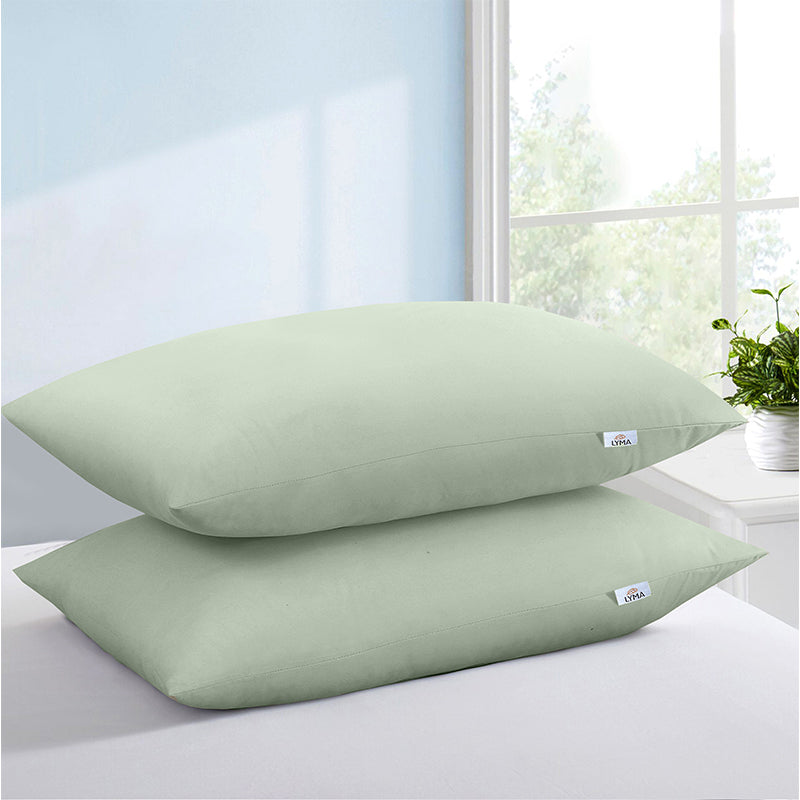 Pillowcase in Sage Green Housewife